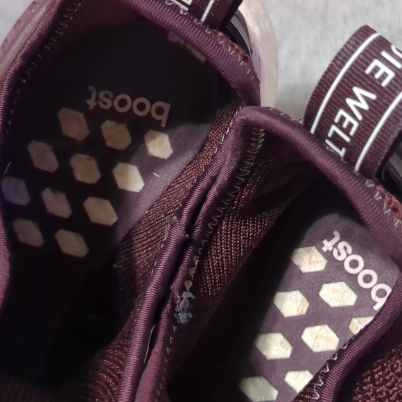 Adidas Nmd xr1 maroon burgundy purple women's size 8 - Picture 6 of 12